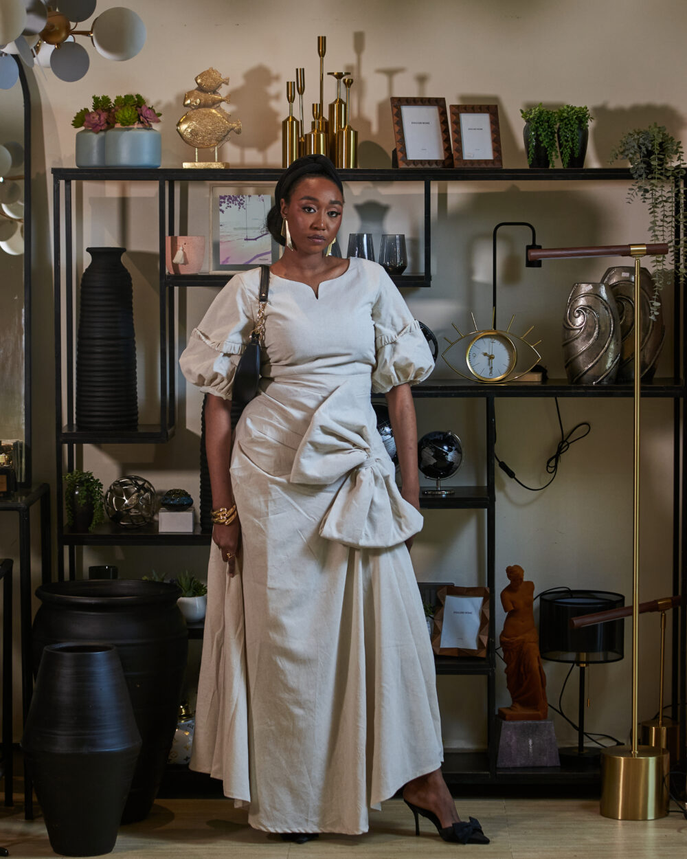 Linen Skirt Set